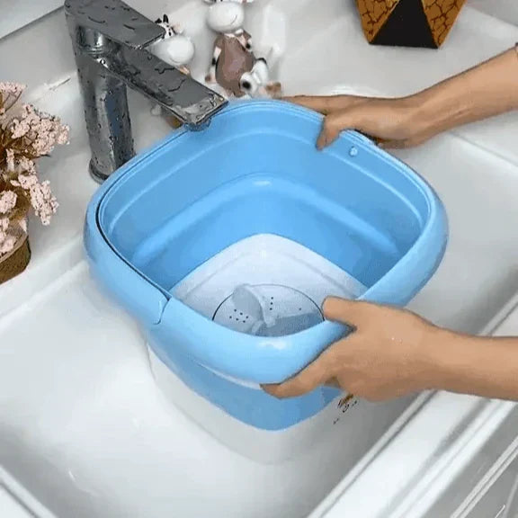 Mini prenosná práčka: expresné pranie a sušenie