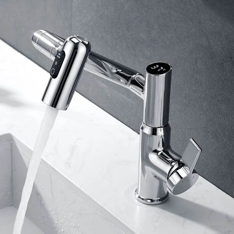 Digital faucet: save water and energy every day