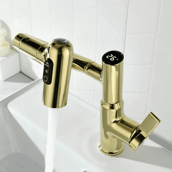Digital faucet: save water and energy every day