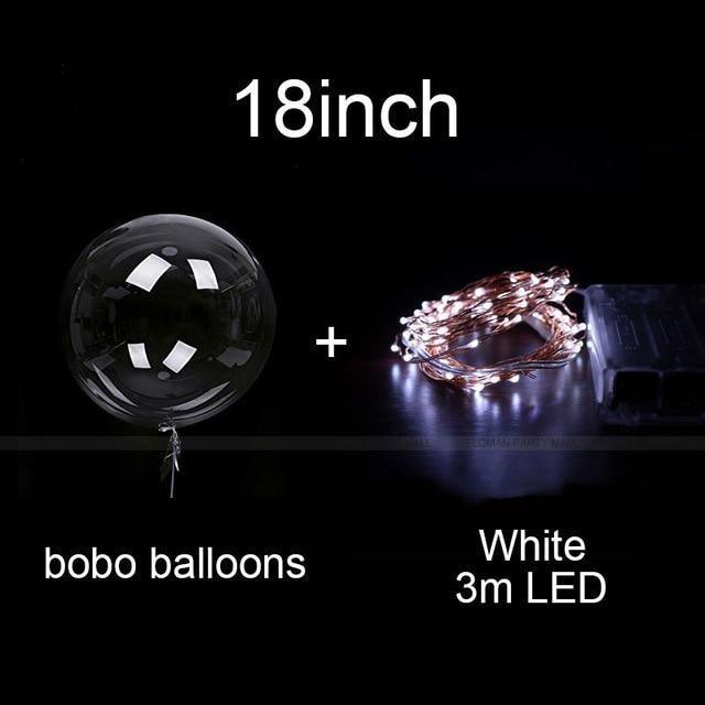 LED balóniky opakovane použiteľné na osvetlenie vašich osláv (X10)