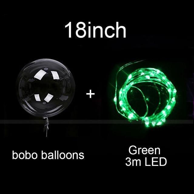 LED balóniky opakovane použiteľné na osvetlenie vašich osláv (X10)