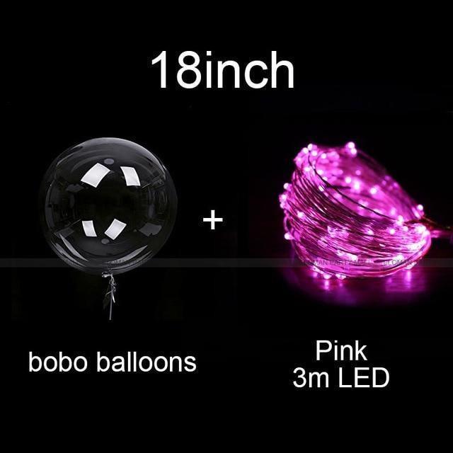 LED balóniky opakovane použiteľné na osvetlenie vašich osláv (X10)