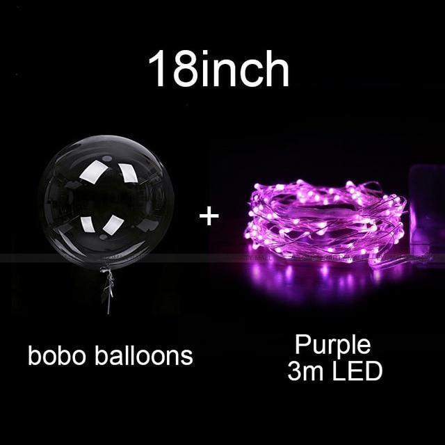 LED balóniky opakovane použiteľné na osvetlenie vašich osláv (X10)